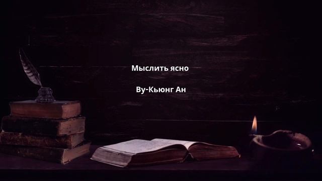 Мыслить ясно - Ву Кьюнг Ан