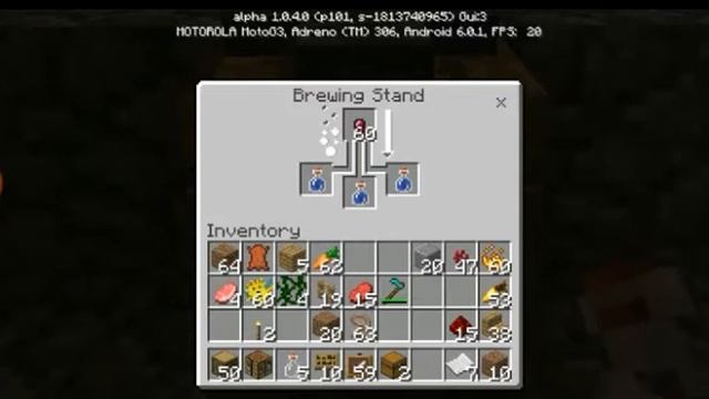 Minecraft:how to make Night vision, Invisibility, poison, strength, water breathing, weakness potio
