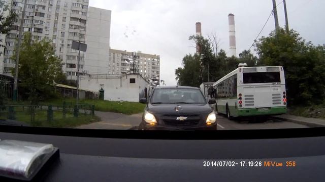 О 358 ЕК 750 встречка
