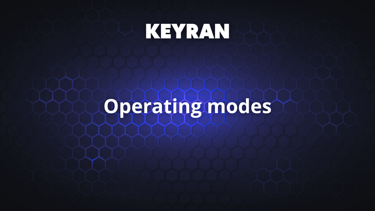 tomp3.cc - Operating modes  Keyran_1080pFHR