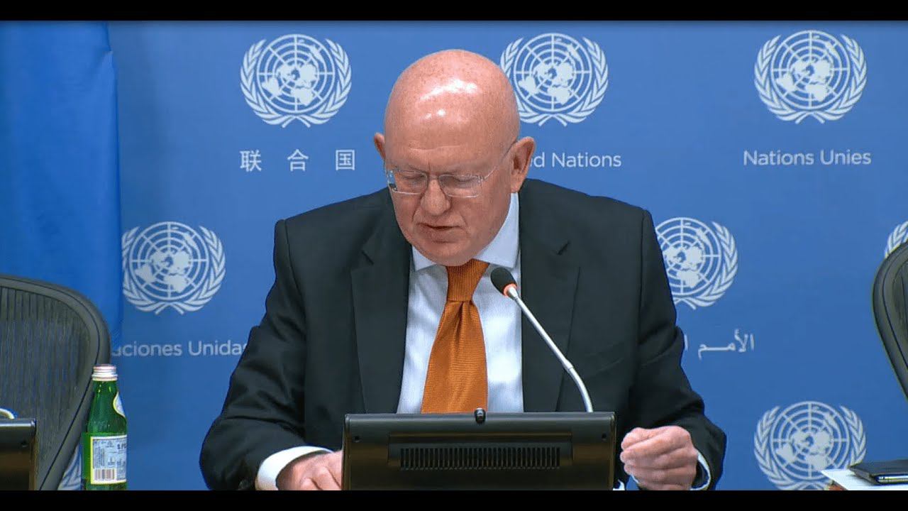 Press Briefing by Permanent Representative Vassily Nebenzia on 30 June 2021