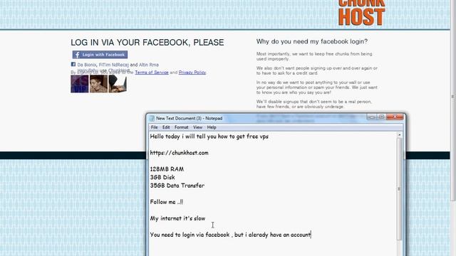 How to get free VPS.