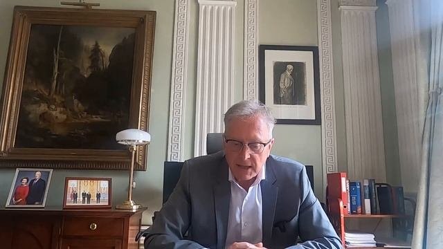 Поздравление со 100-ем «Иностранки» от Посла Королевства Норвегия Руне Ресаланда