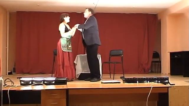Школа "Образ" Тверь. Капустник. диалоги 2013 Чехов "Предложение"