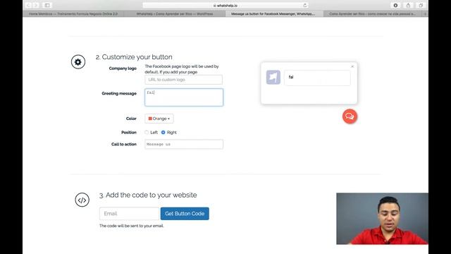 como instalar PLUGIN WhatsApp para Sites Wordpress passo a passo