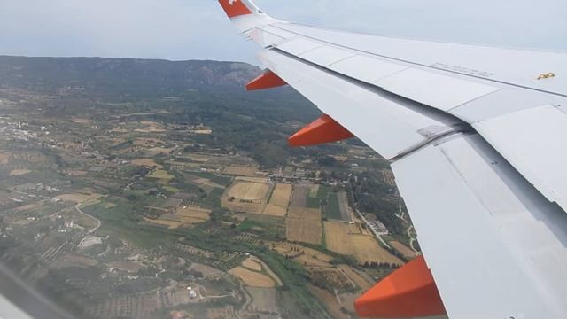 Rhodes Airport - RHO - takeoff Onboard Easyjet A320-251 for LTN