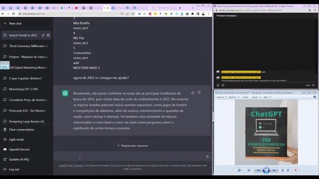 Como Ganhar Dinheiro Com CHAT GPT Com Prof. Fabio Pantoja - SEGUNDA 23/01/2023
