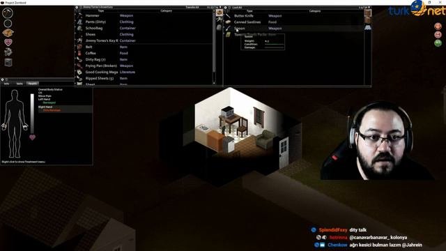Jahrein - Project Zomboid Oynuyor