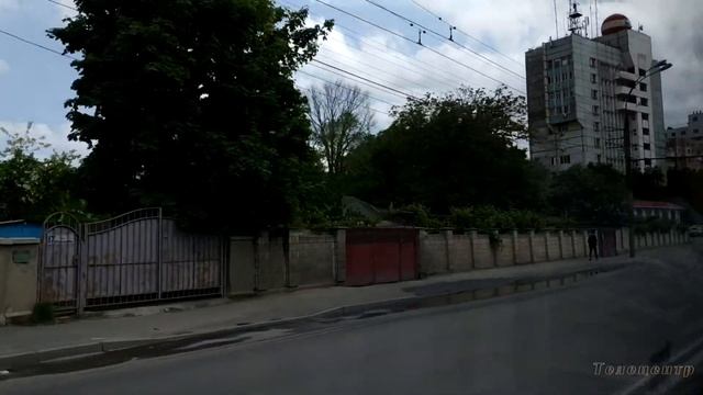 Кишинев, Телецентр - Ботаника.  С другой стороны телевидения