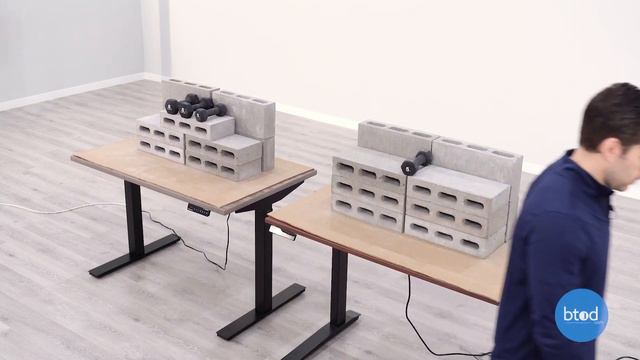 Autonomous SmartDesk 2 Home vs. Fully Jarvis Standing Desk Weight Capacity Comparison