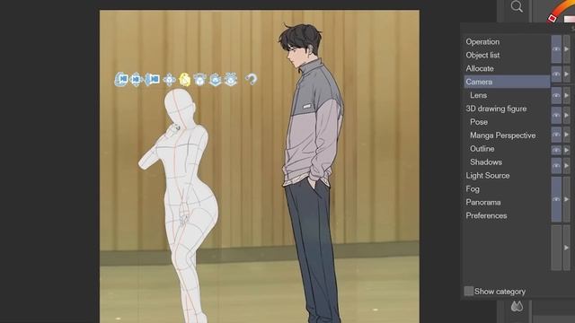 DRAWING MYSELF INTO WEBTOON