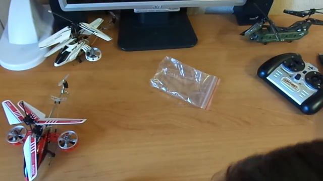 распаковка вертолета на радиоуправлении
