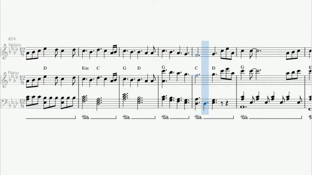 Perfect - Ed Sheeran | Partitura Violino e Piano