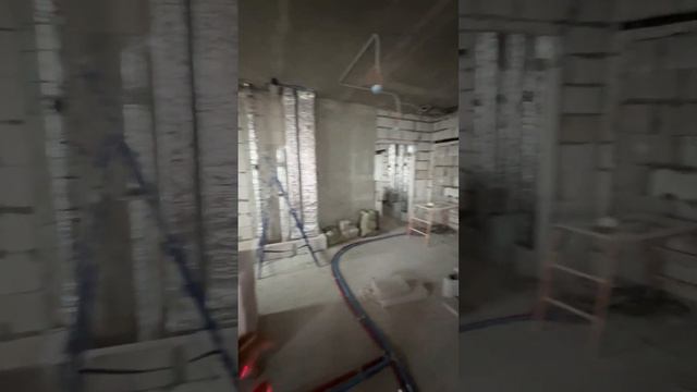 Объединение 2-х квартир в одну | Обзор работ по возведению перегородок в ЖК Вестердам