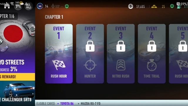NFS No Limits - Toyota GT86 2013 Test Race Gameplay