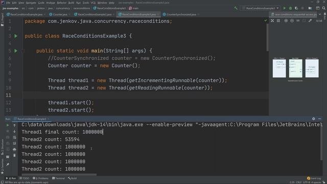Race Conditions in Java Multithreading