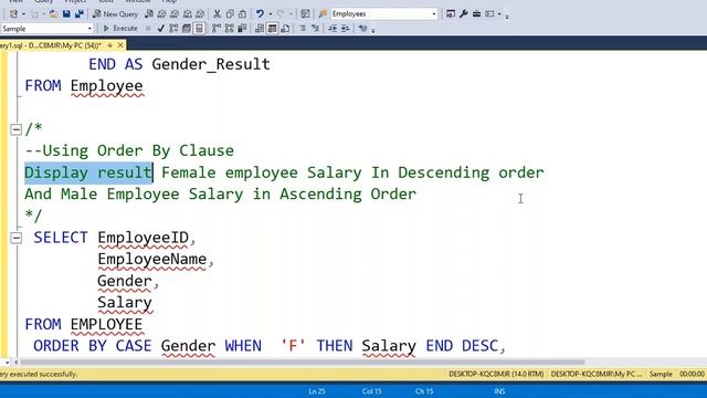 Case Statement in SQL Server  Case Statement With Examples  SQL Tutorial For Beginners