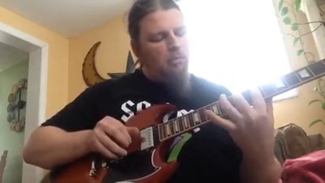 Doctor Who Theme On Gibson SG Guitar With Ibanez AF-201 Auto Filter