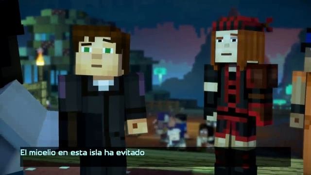 MINECRAFT STORY MODE [T2] Episodio 4: Debajo De La Roca Madre  (Completo) 