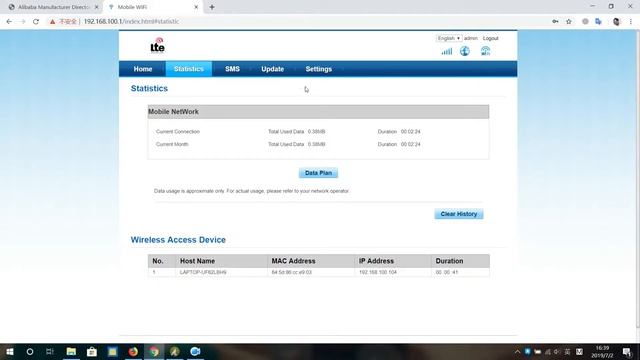 LM321 300Mbps Unlocked 4G Wireless CPE Router