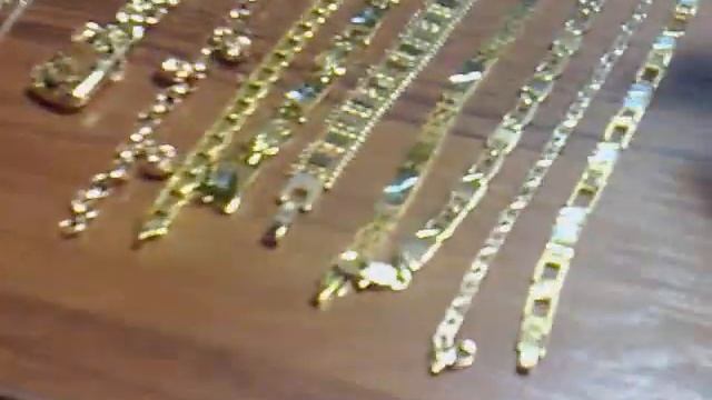 Продажа дорогой бижутерии покрытой золотом