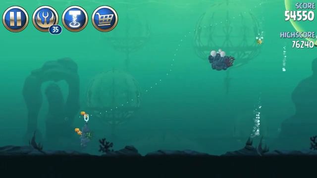 Angry birds star wars II Reward Chapter level BR-4 Walkthrough 3 stars