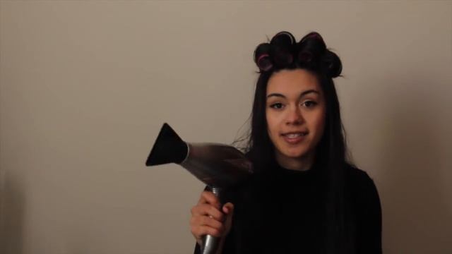 Easy Hair Rollers Tutorial | Wella Velvet Amplifier & Sebastian Whipped Cream