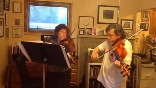 Marshall Fine and Elaine Fine Play Stamitz