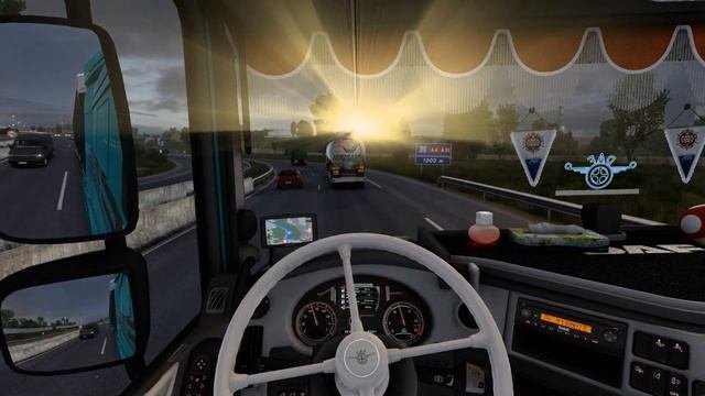 Euro Truck Simulator 2 1.47 | DAF XF106 + Sound Mod | Mannheim (D) - Brussels (B) | ETS2 Mods