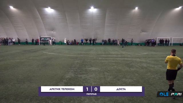 Зимний турнир ОЛЕ Пари 8х8. Арктик Телеком - Доста. ФИНАЛ