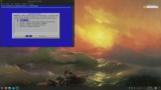 Titan Linux 1.2.1 (KDE)