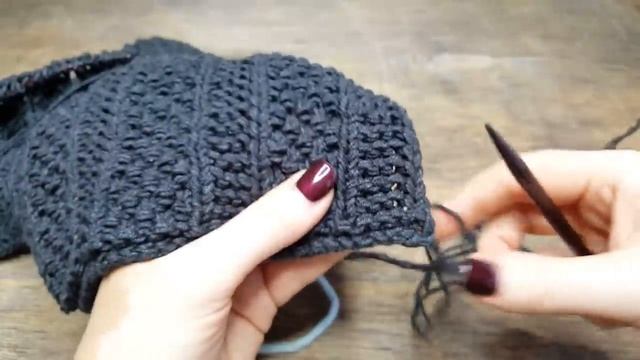 Узор "Дорожки" спицами. МК.