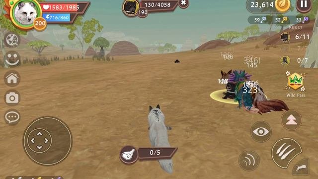 Выполняю квест на лисе в WildCraft - #doohrysi#вайлдкрафт#оле7#mystic#wildcraft#вилдкрафт#game#игра