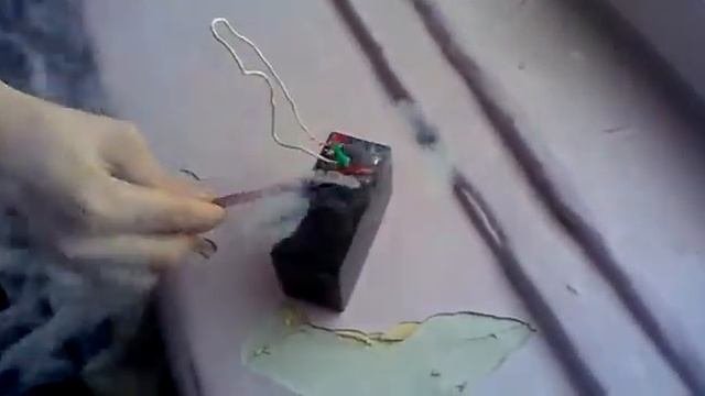 Аккумулятор  карандаш  дымовуха..  