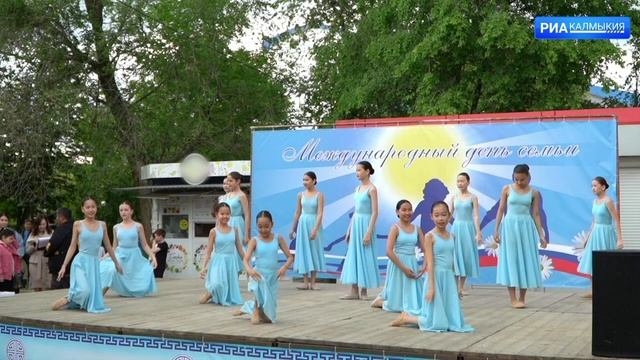 Многодетных семей Элисты поздравили с международным праздником