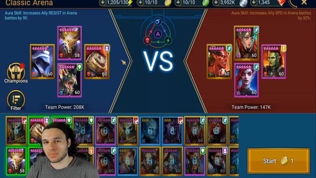 No Skill Books Needed AND Go Second in the Arena I Raid Shadow Legends