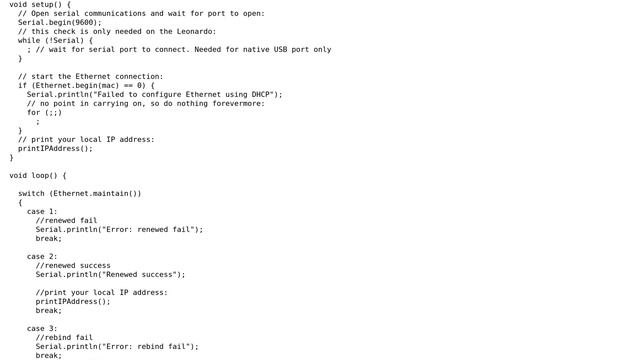 Arduino: Connecting Arduino ethernet shield (ip address - 0.0.0.0) (2 Solutions!!)