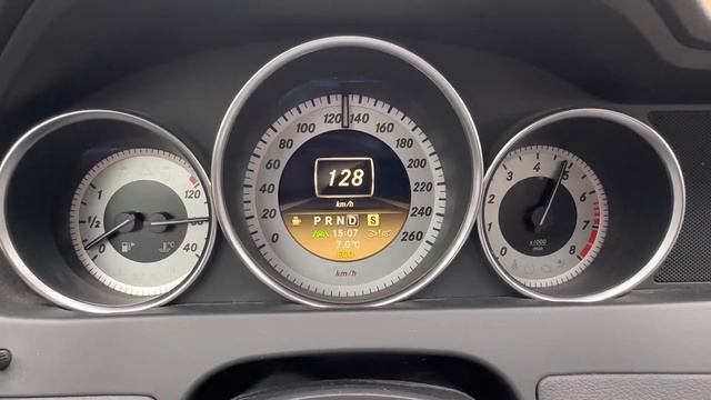 Mercedes-Benz C250 Coupe (C204) Acceleration