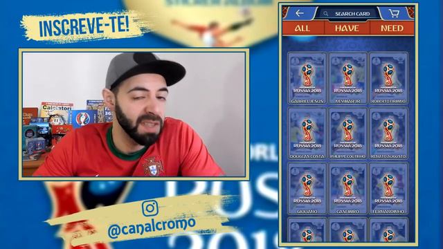 CHECKLIST ☑️😱 Album Panini Russia FIFA WORLD CUP 2018