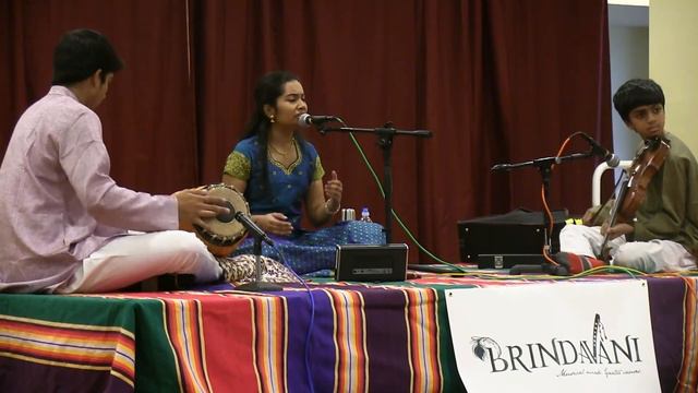 Srinidhi Ramakrishna :  Tamadamen Swami, Ragam: Todi, Talam: Adi, Composer: Papanasam Sivan