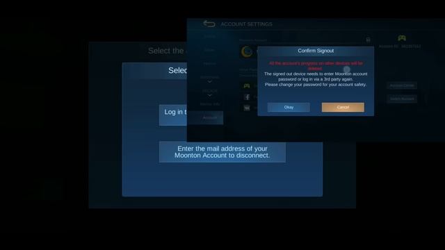 Final Solution: Account Center for Switching Account Problems in Mobile Legends | Failed to Switch