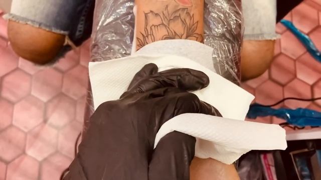 Flower tattoo design
