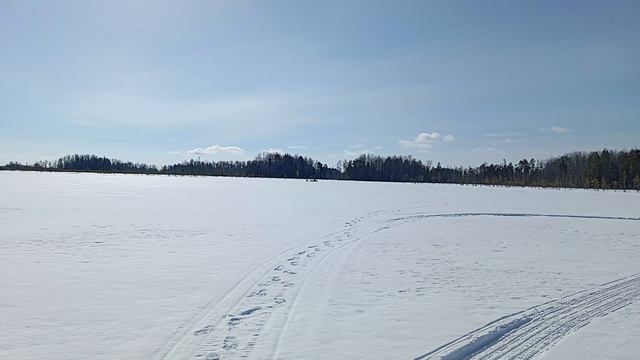 Выход на озеро в тайге