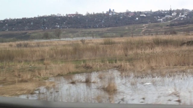 Разлив Кудьмы в Кстово 24.04.2012