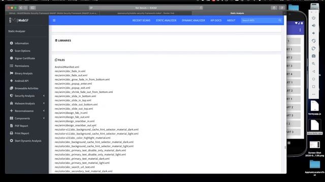 MobSF: Android Penetration Testing Suite | How to install and Use on Mac