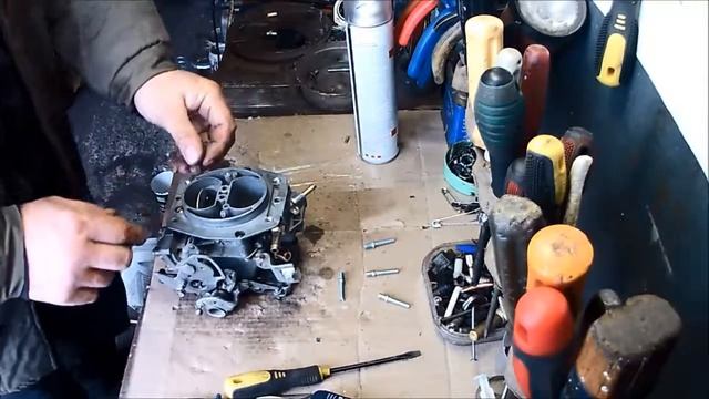 Делаем карбюратор Солекс для Mazda 323, 1300, газ, часть 2.