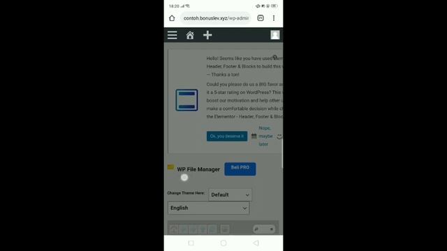 Cara Deface Wp Default + Up shell
