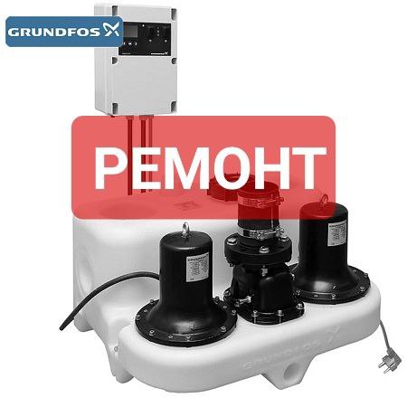 Ремонт насоса Grundfos Multilift M15.3.4 , перемотка электродвигателя .