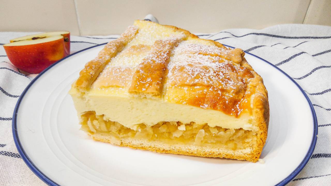 Потрясающий ПИРОГ с ЯБЛОКАМИ И ТВОРОГОМ🍎 __ PIE WITH APPLES AND COTTAGE CHEESE