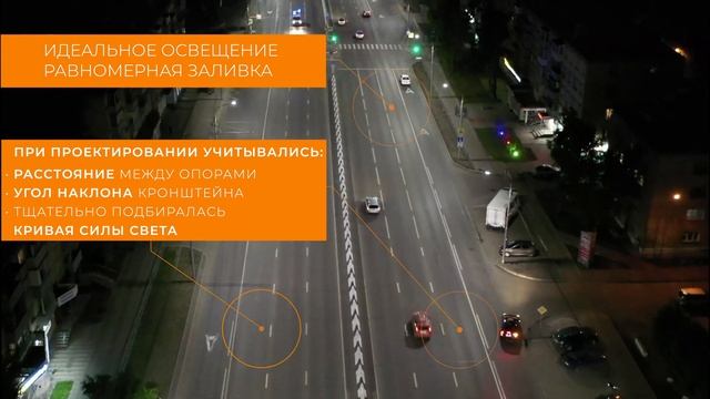 СВЕТОДИОДНОЕ ОСВЕЩЕНИЕ: Улица Партизана Железняка г. Красноярск [ИДЕАЛЬНАЯ РАВНОМЕРНОСТЬ ОСВЕЩЕНИЯ]
